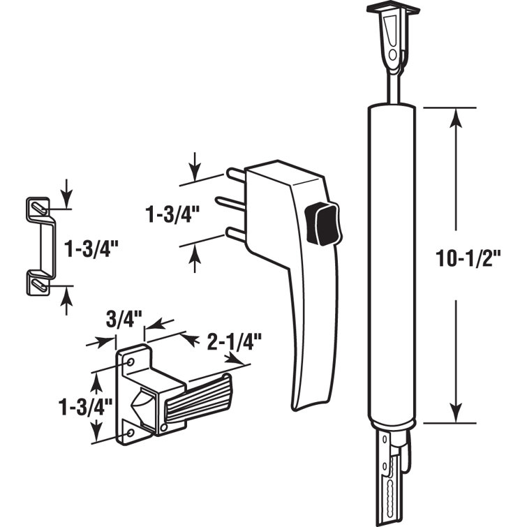 PrimeLine Screen Door Pneumatic Closer Wayfair